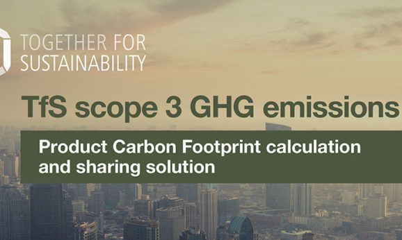 TfS develops global scope 3 GHG emissions PCF calculation and sharing solution