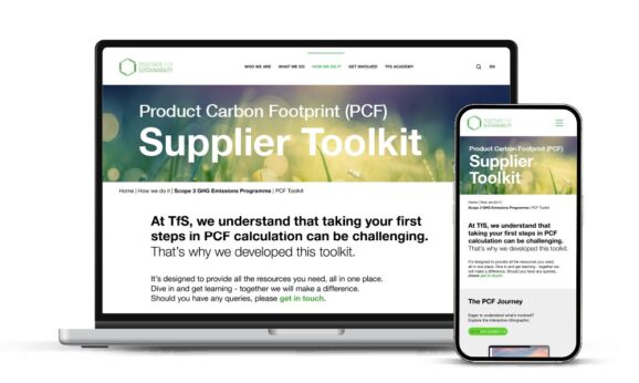 Empower your decarbonisation journey with the TfS PCF Supplier Toolkit