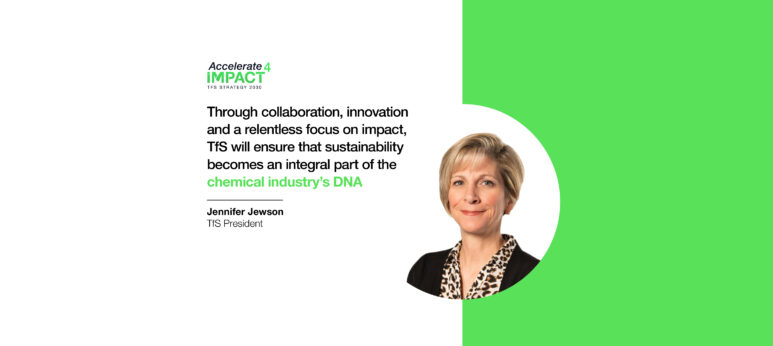 Interview with TfS President Jennifer Jewson on the launch of Accelerate4Impact, the new TfS 2030 strategy